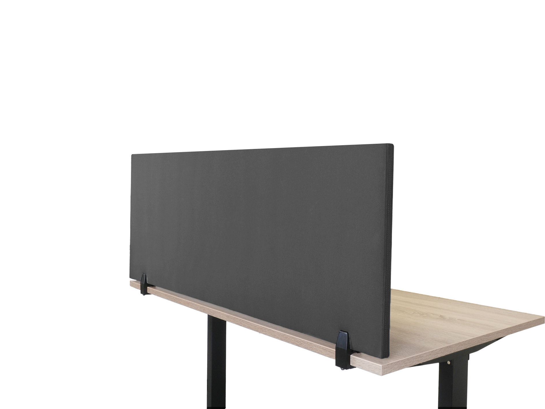 Acoustic desk divider