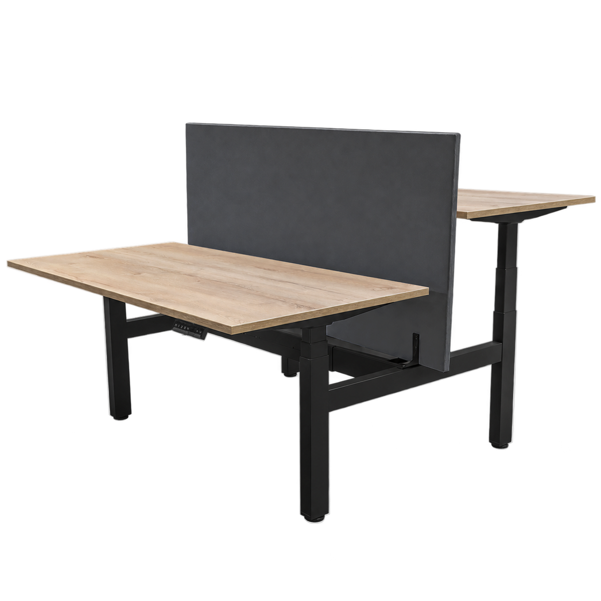 Akoestische scheidingswand t.b.v DUO bureau