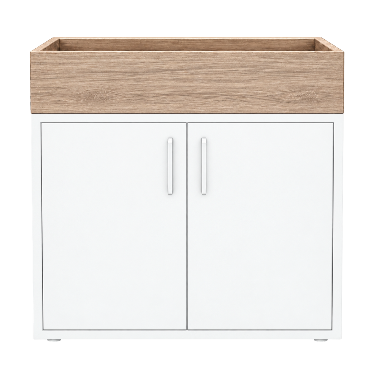 Kast met plantenbak 2 deuren