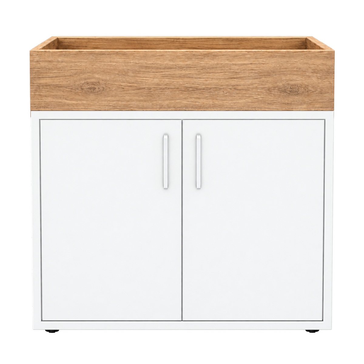 Kast met plantenbak 2 deuren