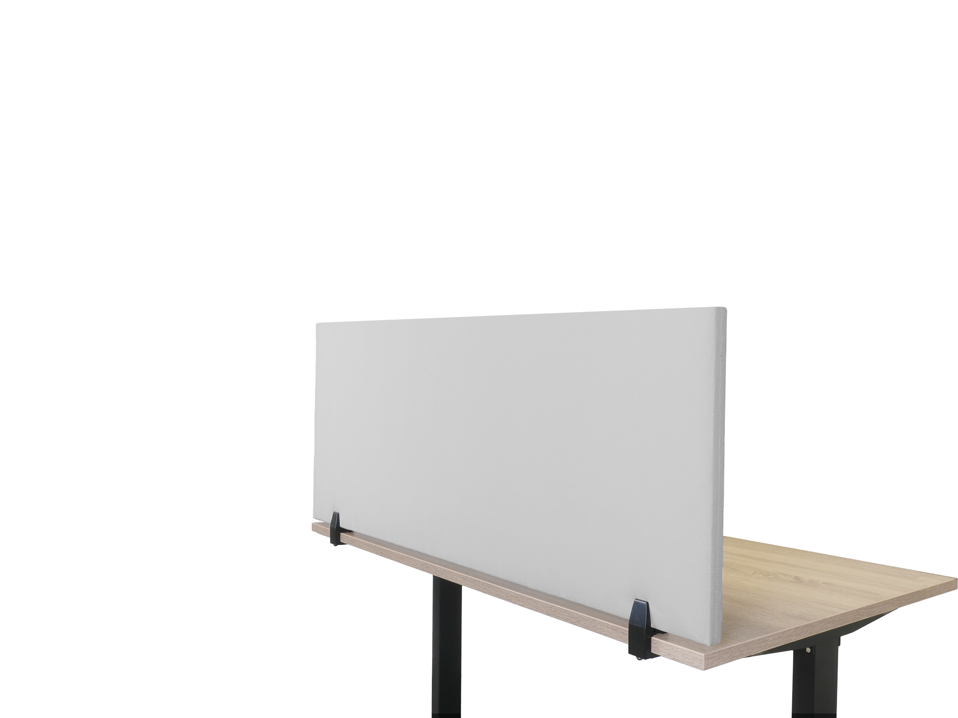 Acoustic desk divider