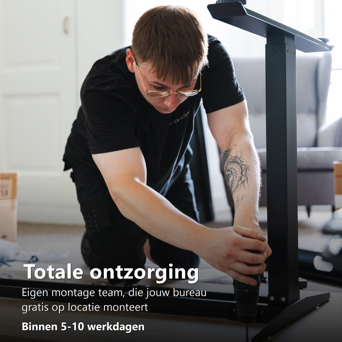 Fuse electric sit-stand desk