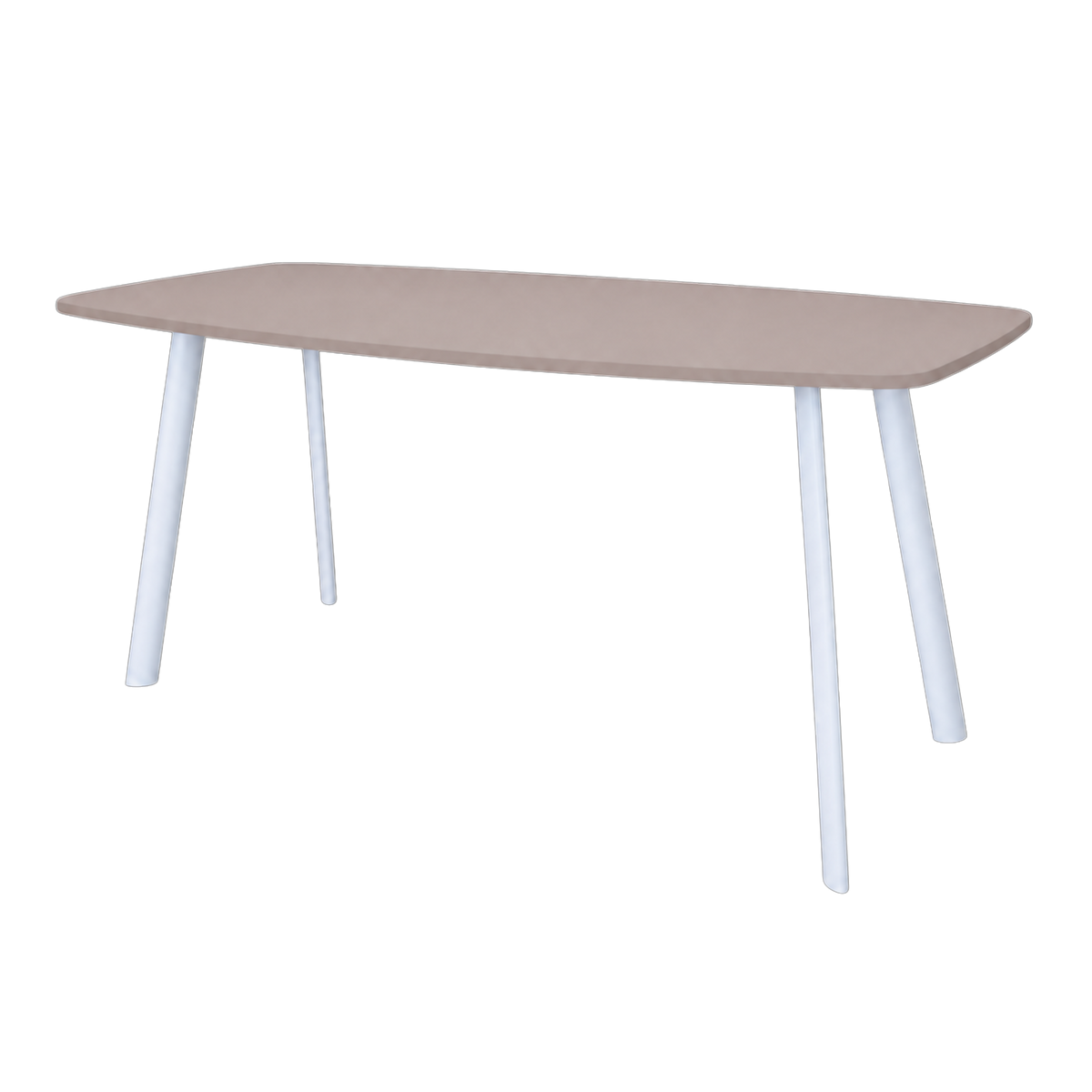 Modu High Danish Oval Meeting Table 240 × 120 cm