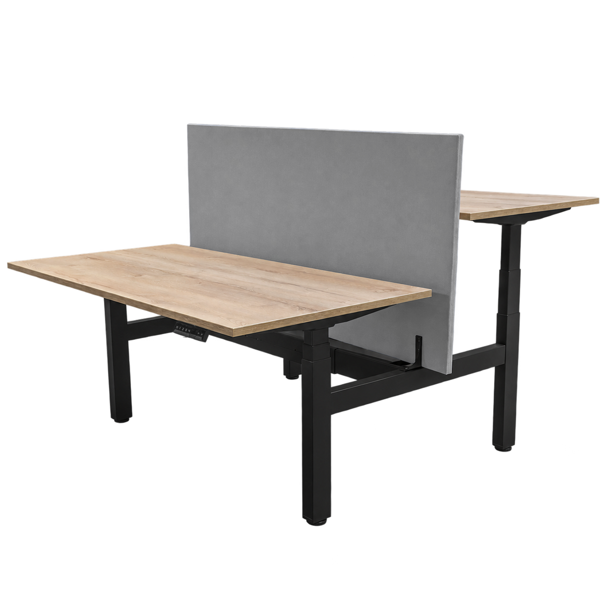 Akoestische scheidingswand t.b.v DUO bureau