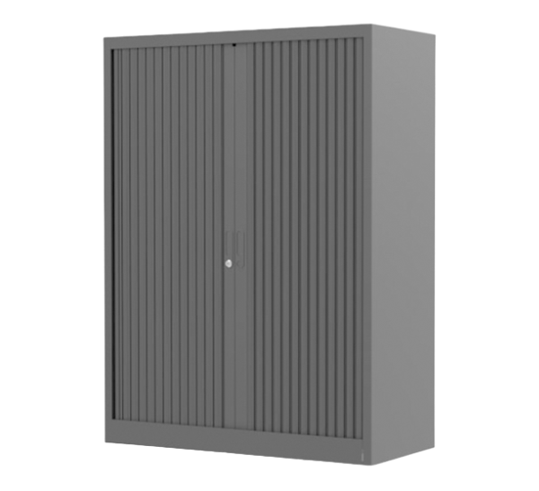 Tambour door cabinet 135 cm